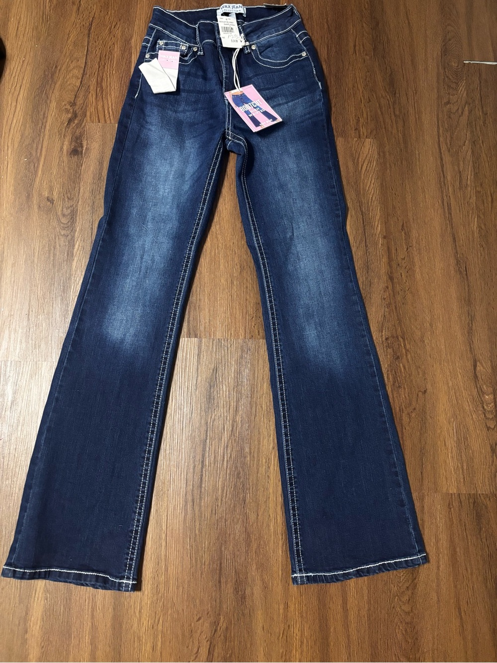 Wax Jean Dark Blue Bootcut Women's Jeans